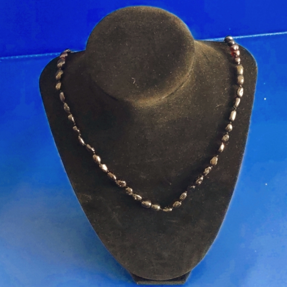 Black Natural Baltic Healing Teething Polished Real Amber Necklace